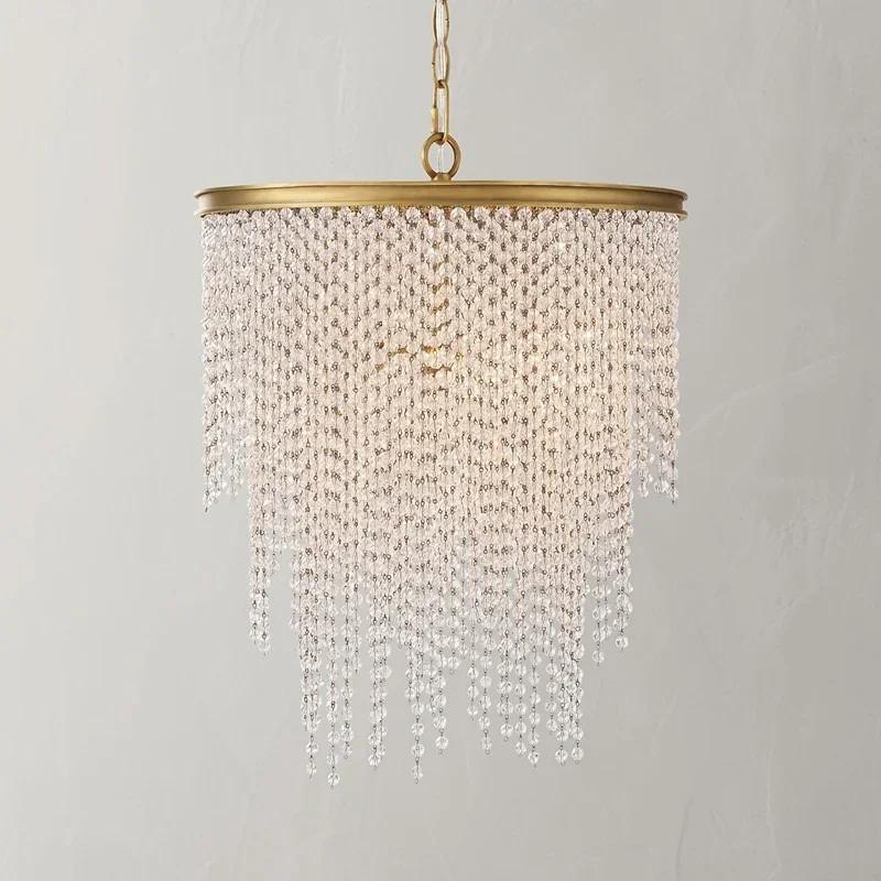 2019 New Crystal Chandelier Lighting Fixture Luxury Contemporary Chandeliers Pendant Hanging Light for Home Hotel Decoration