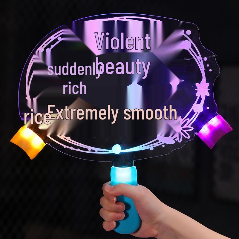 Birthday Light-Up Handheld Sign - Glowing Party and Event Cheering Prop
