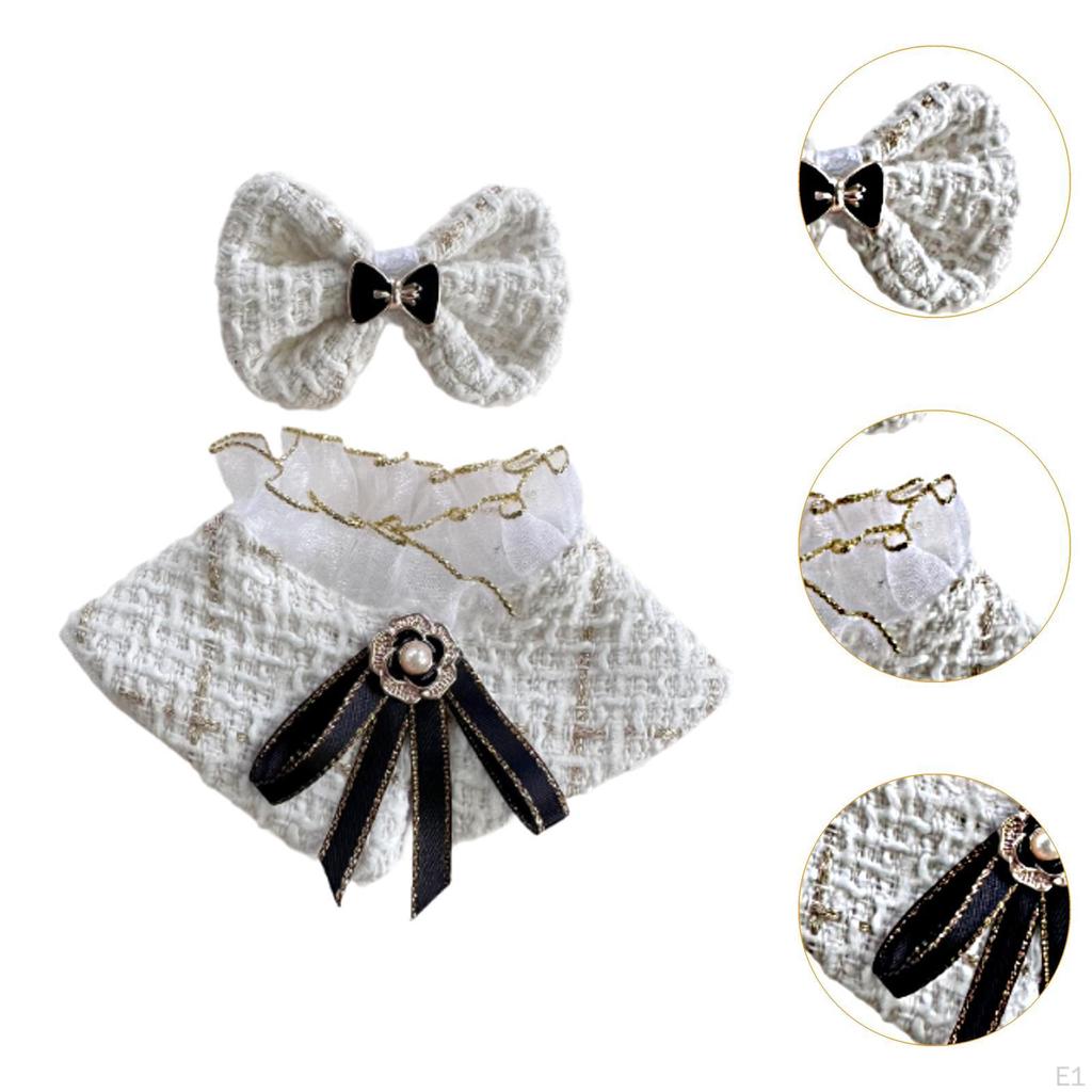 Plush Doll Clothes Set Costume Stuffed Accessories, Photo Props Dress up