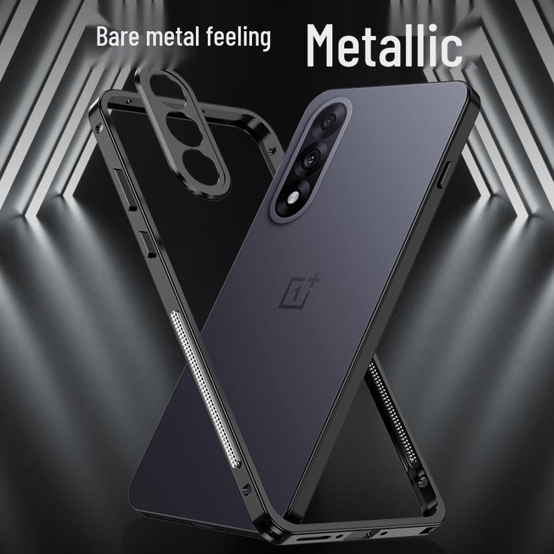 OnePlus Ace 5 Ultimate Metal Buckle Drop-proof Heat Dissipation Case with Lens Protection