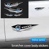 4Pcs Car Body Scratch Cover Decorative Sticker For Volvo XC60 V40 XC40 V60 V50 S60 S40 XC90 S80 S90 V90 V70 T6 S70 Rdesign AWD