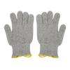 Pair of Cotton Insulated Thermal Gloves 250 Celsius  Heat Resistant Working Hands Protection Gray
