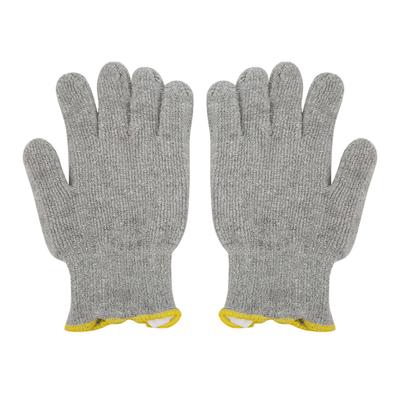 Paar Baumwollisolierte Thermohandschuhe 250 Grad Celsius Hitzebeständig Arbeitshandschutz Grau