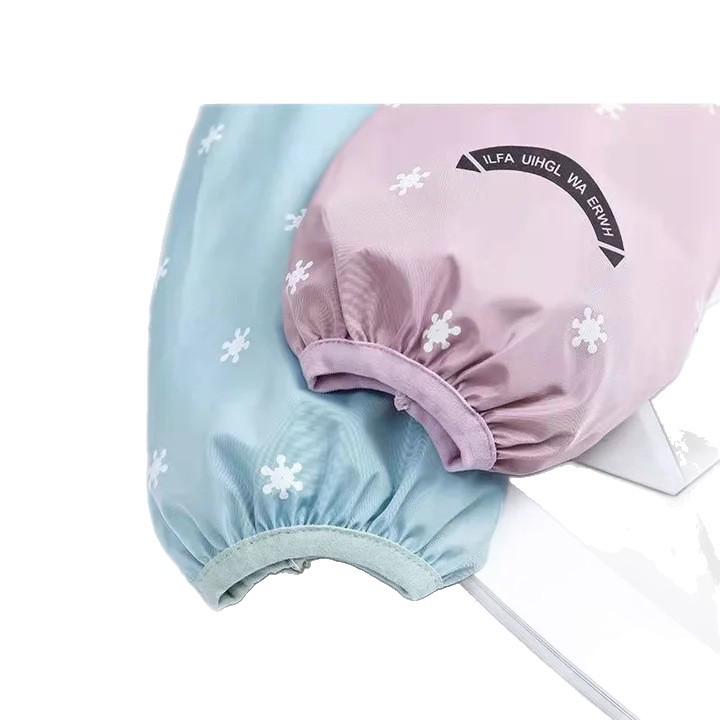 Waterproof & Oilproof Women's Sleeves: Autumn Winter Anti-Stain Protective Cuffs for Kitchen & Housework