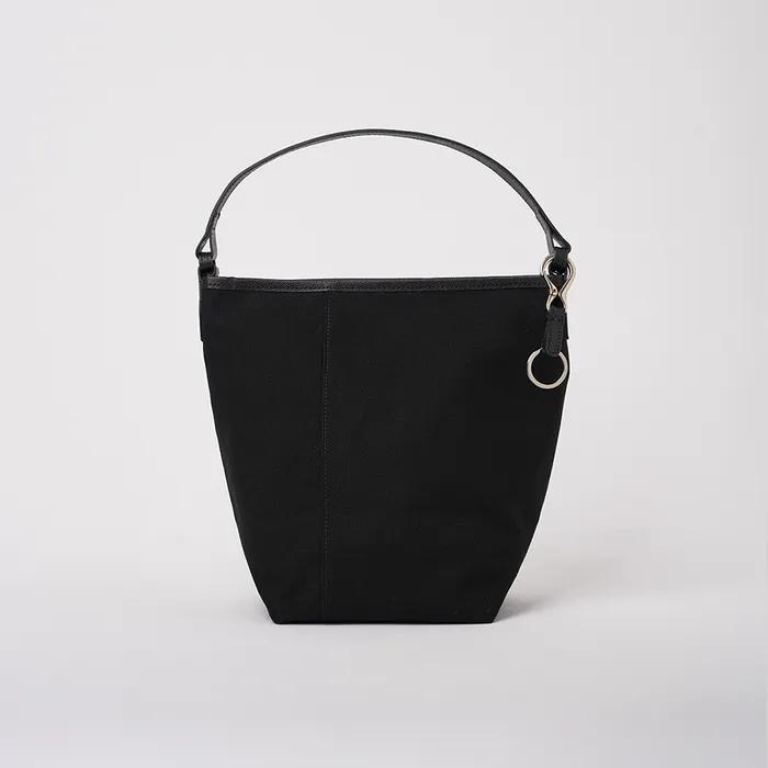 Poire Cotton Bucket Bag (Black)