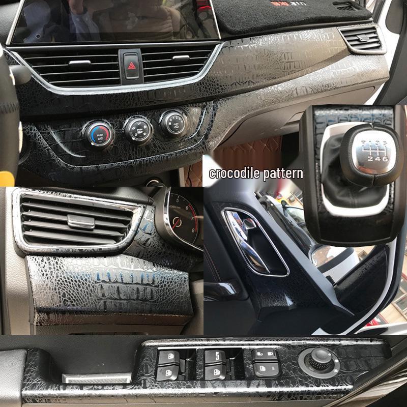 Baojun 310/310W Carbon Fiber Gear Shift & Window Lifter Protection Film