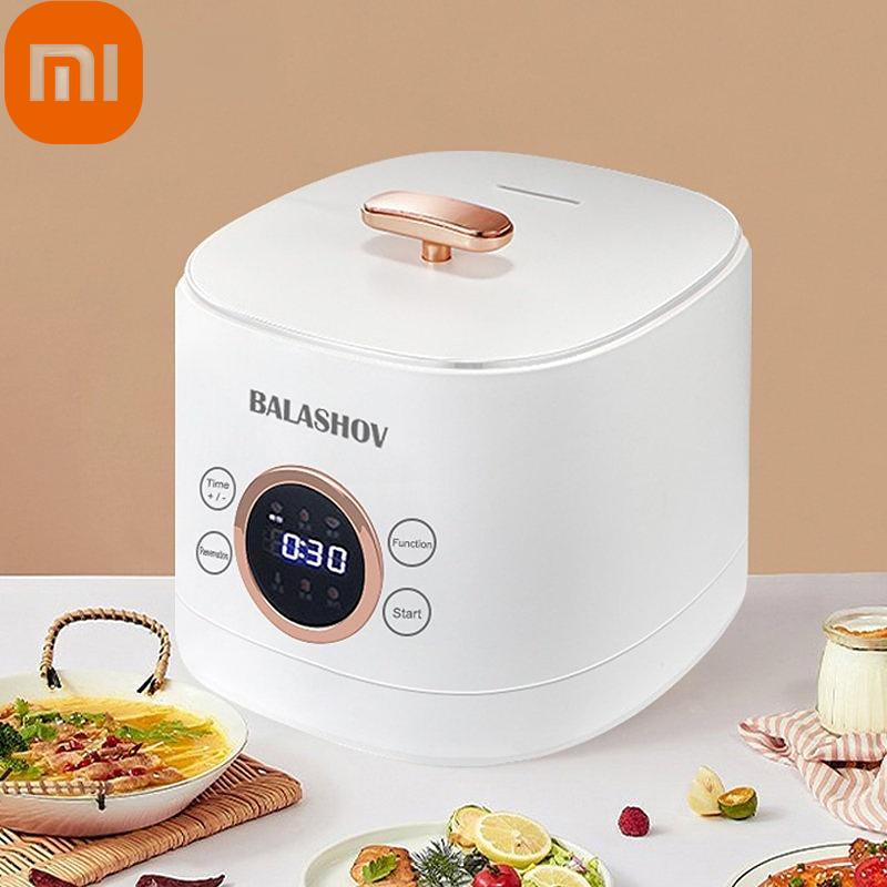 

Умная электрическая многофункциональная бытовая мини-пароварка Xiaomi 2L с антипригарным покрытием для кухонного общежития