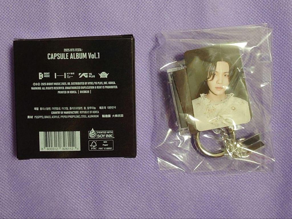 [USED] 2025BTS FESTA: CAPSULE ALBUM Vol.1SUGA