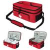With Adjustable Straps Emergency Medicine Box Double Zipper Travel Medication Case  Health Room