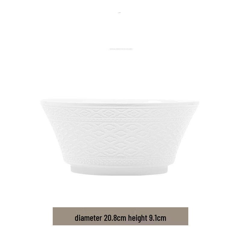 ZISIZ French Relief Ceramic Dinnerware