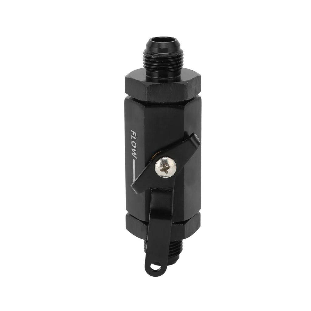 Aluminium Alloy Shut Off Valve Check Valve Fuel Fitting Automobile Repacking for AN8 Fuel Pipe