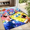 Spongebob'S Underwater Adventure Carpet Rug Soft Washable Antislip Home Living Room Sofa Mats Personalized Christmas Rug