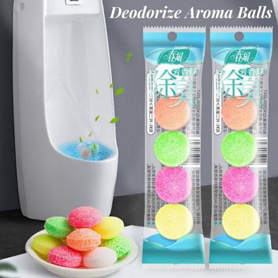 1/3/5er-Pack Deodorant-Aromabälle, stehende Urinaltoilette, fester sauberer Ball, Badezimmerlufterfrischung, Schranktoilettengeruchsbeseitigung