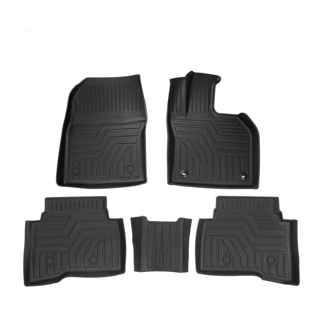 SunYard Prius Série 60 Sol 1ère et 2ème Rangée TPE 3D et Tapis de Protection Personnalisés Tapis, Set, Matériau, Design, Imperméable, Résistant aux Taches,