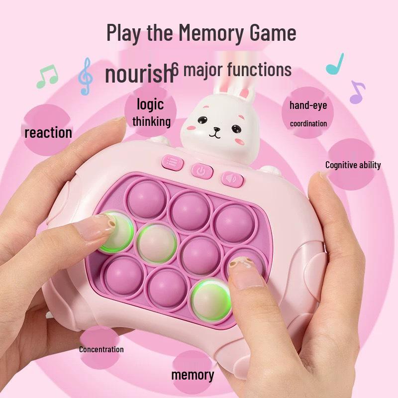Popular Quick-Push Whack-a-Mole Game: Educational Logic Toy for Kids