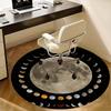 Full Moon Chair Mat: Home Decor, Office Carpet, Gift for Any Room, Perfect for Bedrooms & Living Rooms1118134a