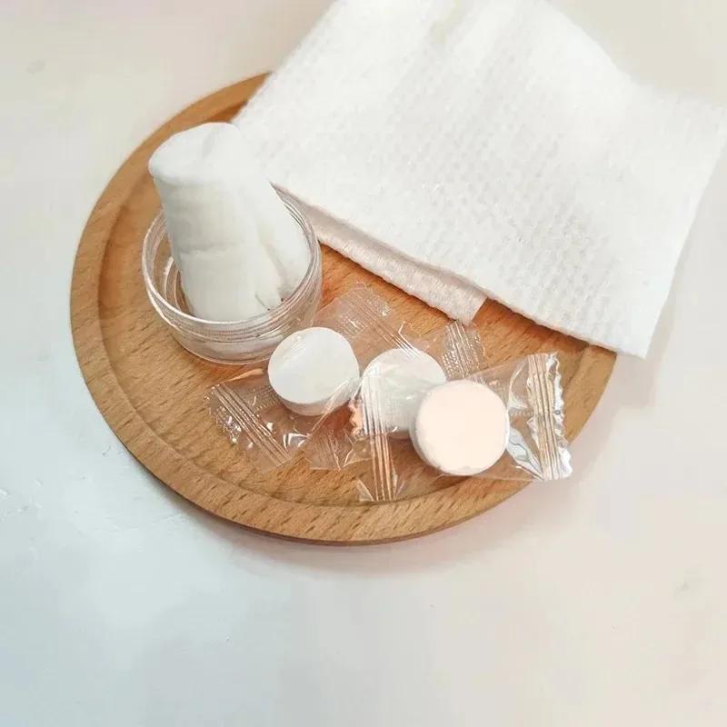 Disposable Compressed Wipes Portable Travel Compressed Face Towel Coin Tissue Mini Handkerchief Non-woven Wet For Bathrobe Home