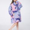 Winter Hooded Robe Sleep Tops Warm Thicken Nightgown Long Sleeve Sleepwear Femme Sleep Dress Coral Fleece Nightwear Home Wear