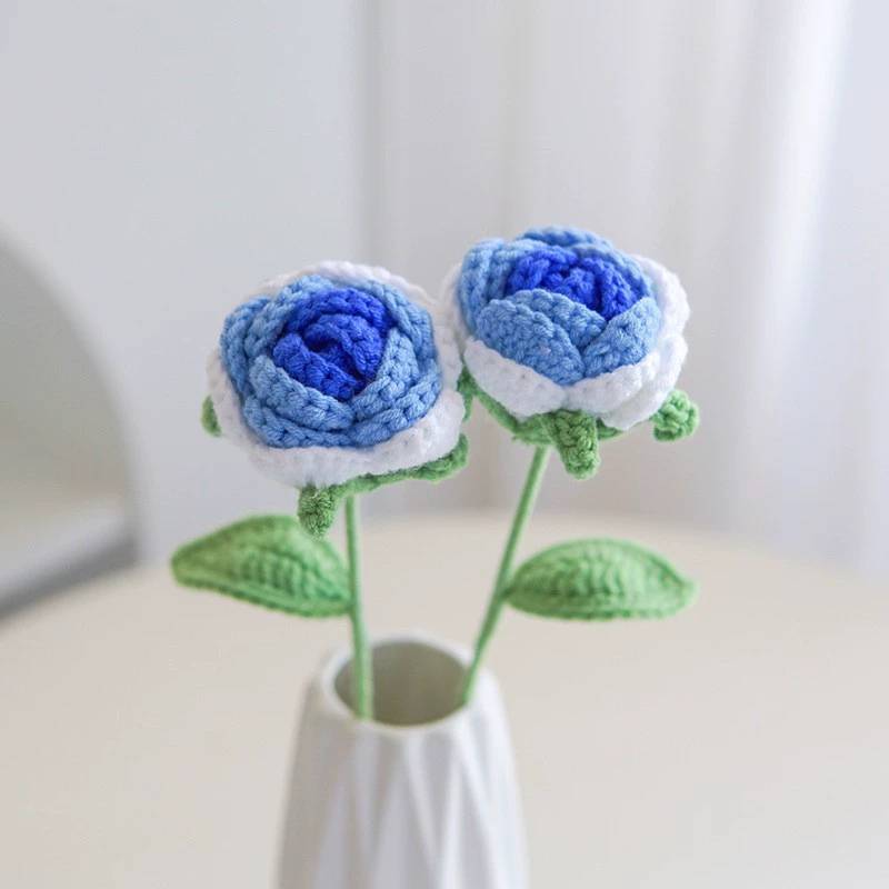 Romantic Rose Artificial Flowers For Wedding Home Decor With Realistic Fabric Material