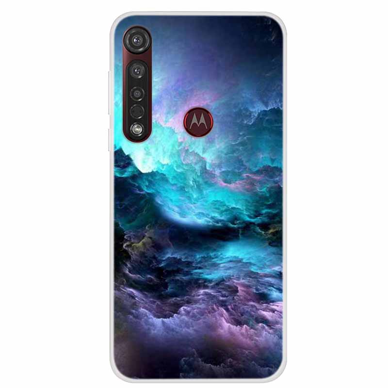 Für Motorola Moto G8 Power Hülle Stoßfest Weiches Silikon TPU Rückabdeckung Für Moto G8 Power Lite Handyhüllen Hülle G8 Plus Cartoon