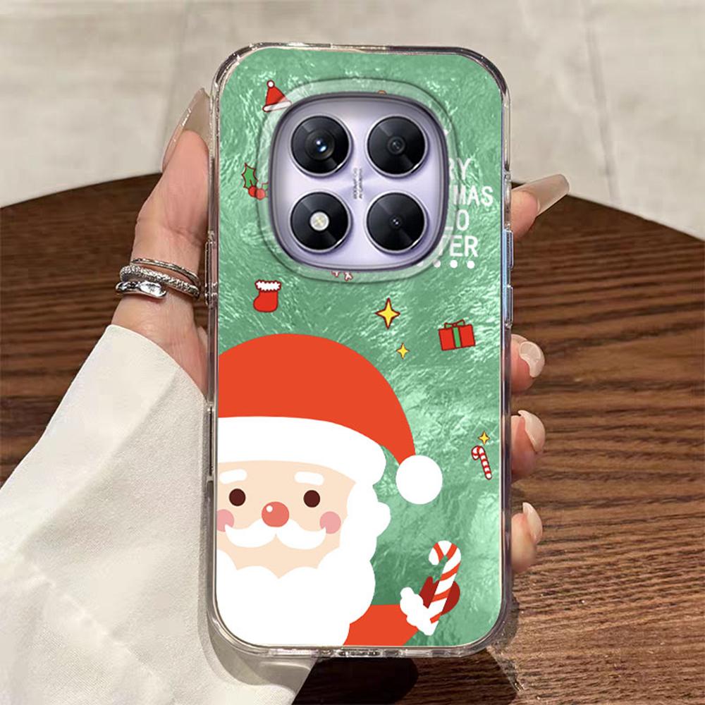 

Cute Christmas Girl Reindeer Gift Phone Case For Xiaomi Redmi Note 15 14 13 12 11 11S 10 10S 9 Pro 15C 9A 13C 14C A3 9C A1 Cover Redmi A1