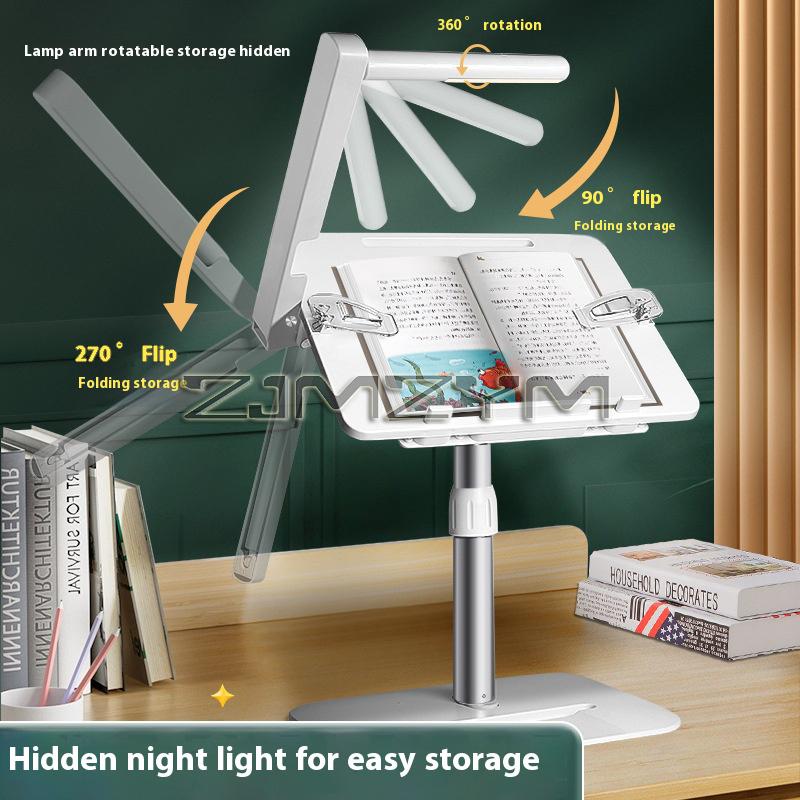 Angle Adjustable Reading Stand with light