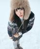 Mixxo Hairy Fair Isle Hooded Zip-Up Cardigan_Miwckfv2Ss