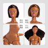 New 32Cm Supermodel Doll Toy 1/6 Dress Up Doll Short Hair Black Skin 12 Joint Movable Body + Head Diy Toy Girl Birthday Gifts