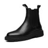 2024 Autumn New Chelsea Boots for Men Black Boots Platform Shoes Fashion Ankle Boots Winter Slip on Men Shoes New Botines Mujer