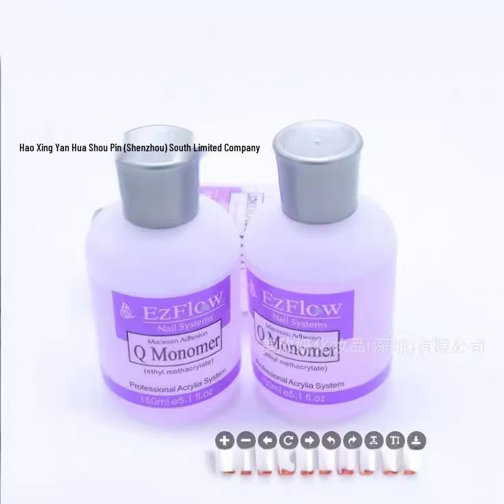 Purple Transparent Crystal Liquid Nail Art Solution - 60ml & 150ml