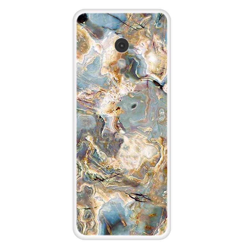 Pour Nokia 215 4G 2024 Coque Nokia 235/220 4G 2024 Marbre Peint Transparente TPU Coque Arrière pour Nokia220 4G Coque de Protection ClearShell