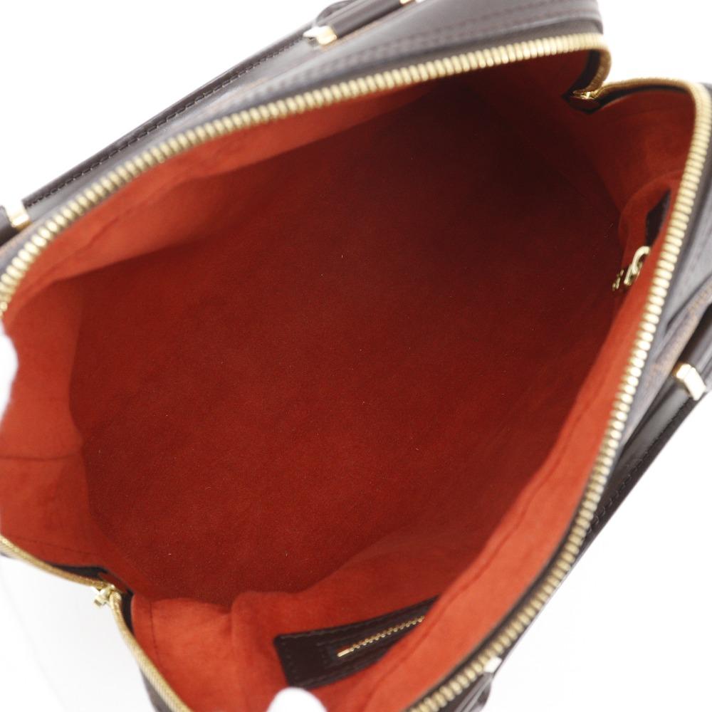 LOUIS VUITTON Brera Handbag N51150 Brown Damier canvas Women Used