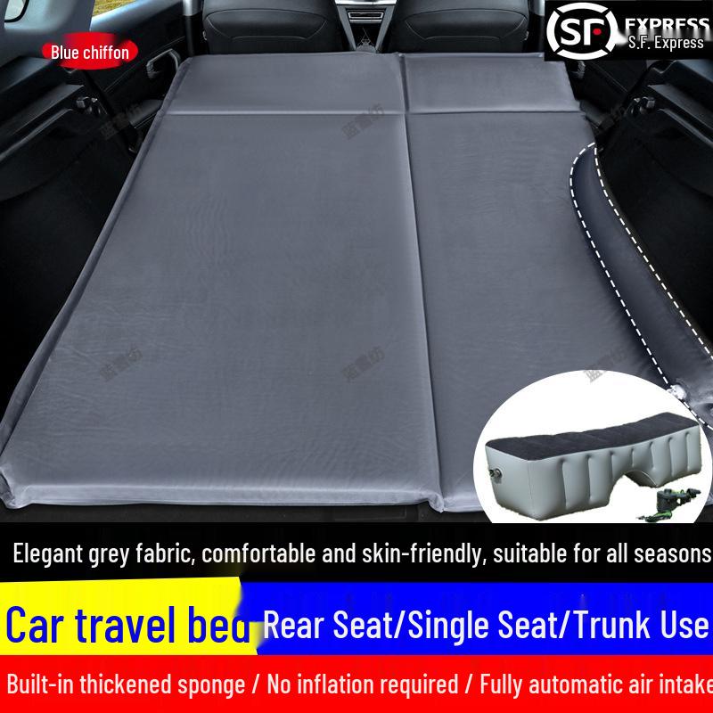 Volkswagen Tiguan L PRO Car Trunk Mattress: Automatic Inflatable Rear Seat Sleeping Pad for SUV.