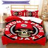 3pcs Ajax FC Design Cover Set - HD Printed Bedding with 1 Cover and 2 Pillowcases - Perfect for Home and Dorm Decor