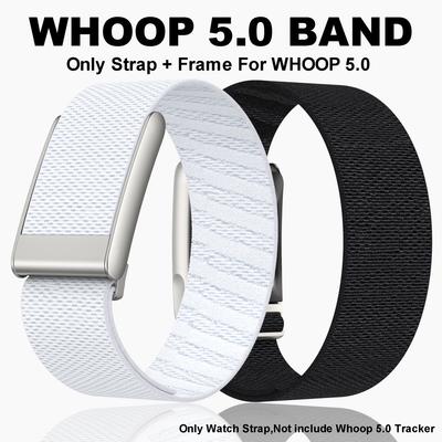 For Whoop 5.0 Watch Straps Loop Soft Bands Compatible with WHOOP ONE Wristband Fitness Tracker Whoop Life ECG Straps