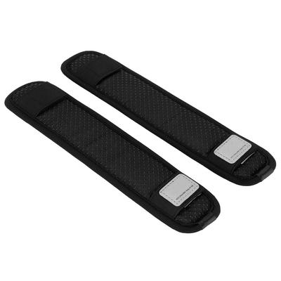 2 Adet Kızılötesi Omuz Askısı Pedi Çıkarılabilir Sırt Çantası Dekompresyon Kemer Yastığı Aksesuarı SiyahS