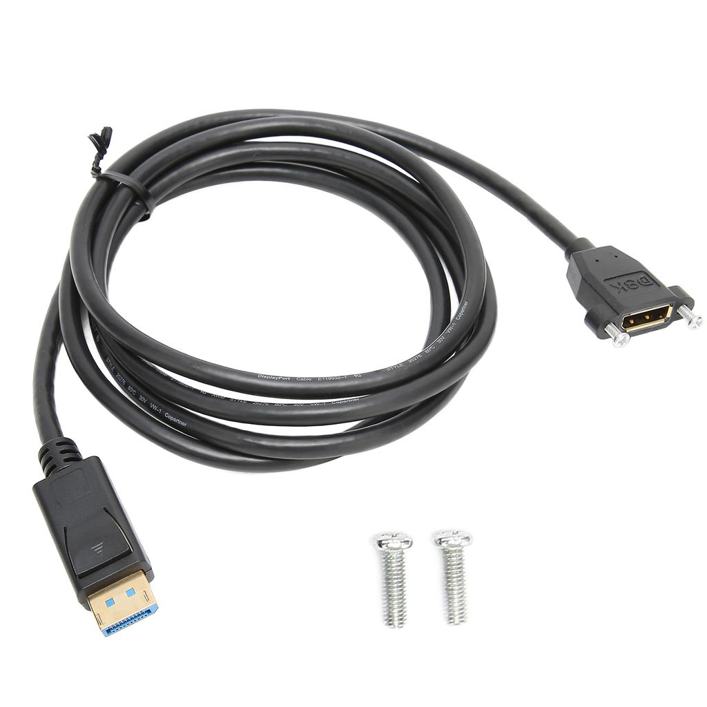 DP To DP Extension Cable 8K 60Hz 4K 120Hz Male To Female Displayport Cable 1.4 DisplayPort Extension Cable