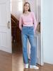Fabric Seoul Semi Loose Bootscut Denim Pants_Blue