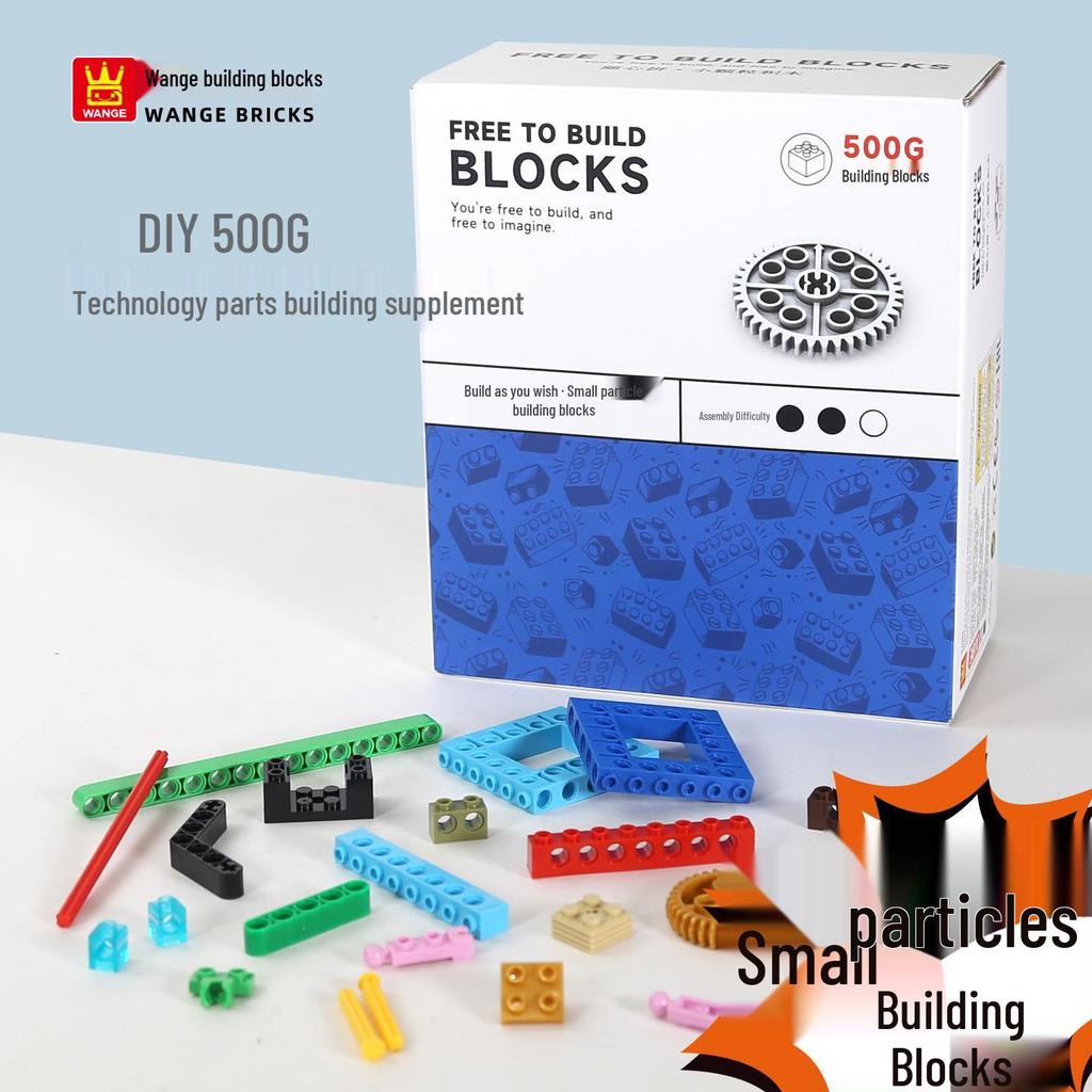 Wange China Building Blocks for Kids Ages 6+, Educational Assembly Toys, Creative Insertion Play, Small Parts Refill Set