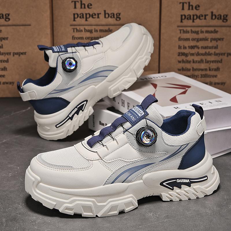 New Fashion New Men's Fashion Casual Low Top Sports Shoes Students Thick Sole Comfortable Sneakers Boys Male Classic Breathable Basketball Shoes