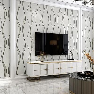 3D Wallpapers Water Ripple Non-Woven Wall Paper Living Room TV Background Home Decoration Pegatinas De Pared Luxury Wallpaper