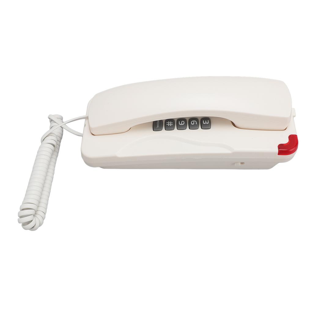 Corded Phone Wall Mount Old   Retro Landline Telephone Wired for Home Living Room   Hotel Use Last Number