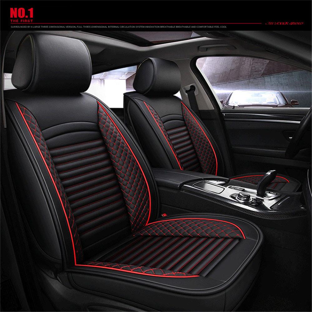 Pu Leather Car Seat Covers For KIA All Models Rio K2/3/4 Cerato Sportage Cars Cushion Auto Accessories Car-styling...