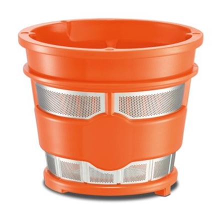 TEFAL ZC255B38 Slow Juicer, 200 W, Silver/Black, Large Fruit Feed Chute, 2 Speeds, 82 Rpm. 24-month Warranty.