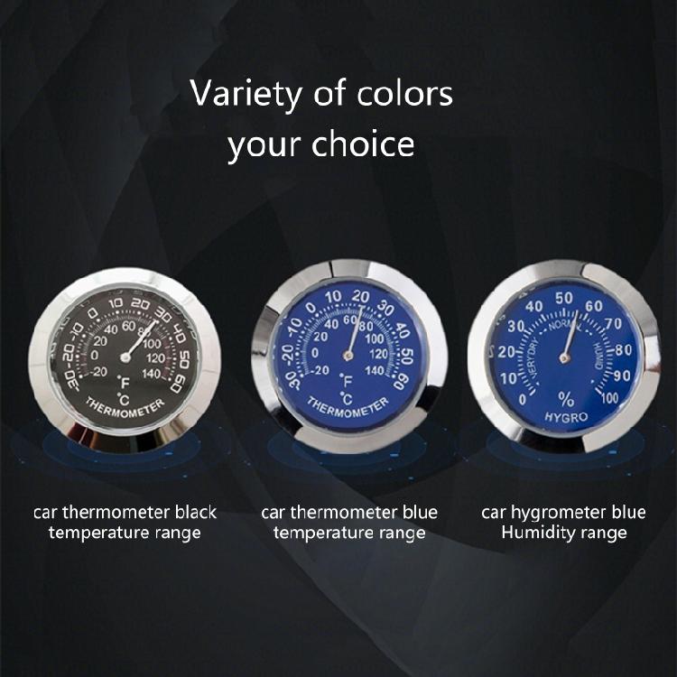 Car Interior Accessories Mini Hygrometer Thermometer Dashboard Ornament Car Part