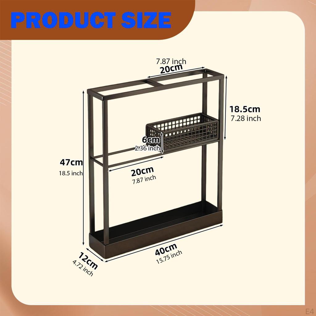 Freestanding Umbrella Stand with Drip Tray, Convenient, , Simple Storage Box for Offices, Commercial