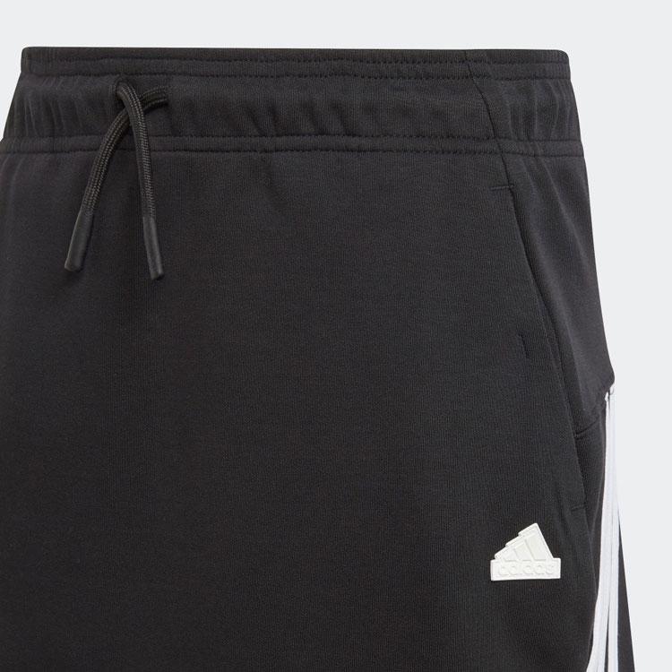 adidas Three Stripe Color Block Sports Skirt Kids Skirts Black II3548