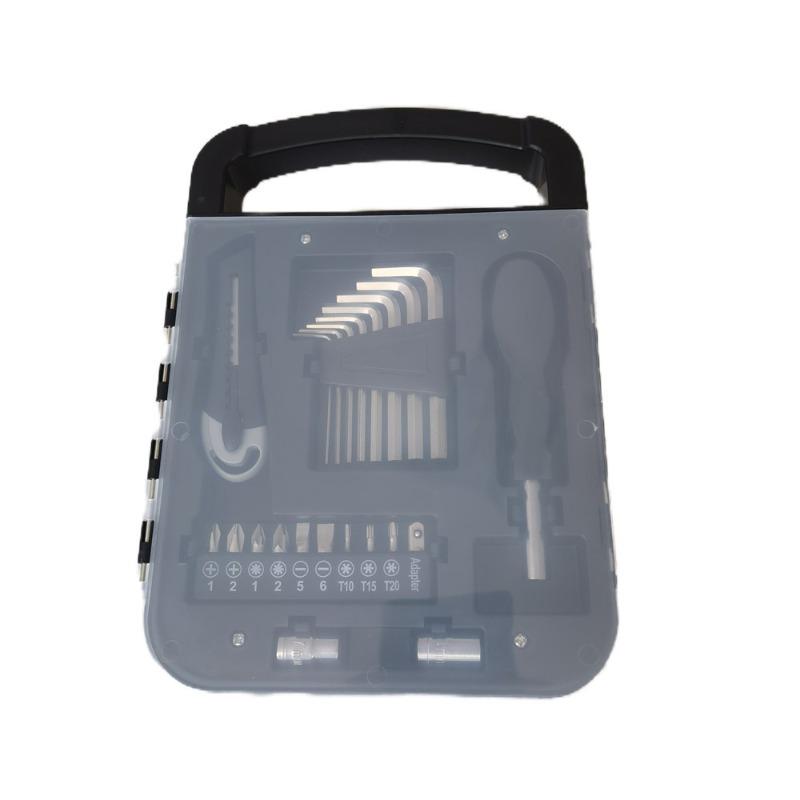 Hand Hardware Tool Set Portable Home & Office DIY Repair Tools Hex Wrench & Screwdriver Combination