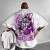One Piece Summer Men's T-shirt Anime Roronoa Zoro Short-sleeved Punk Casual Trendy T-shirt 2026 New Men's and Women's