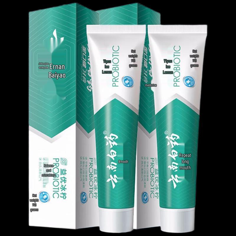 

Yunnan Baiyao Probiotic Ice Lemon Toothpaste